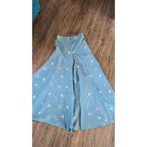 1970s denim elephant bell bottoms